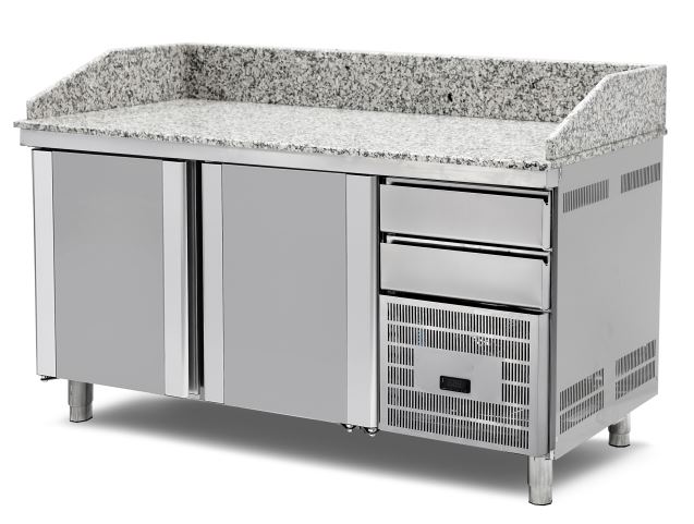 Counter Type Rerigerators with Drawers (Fan Cooling)