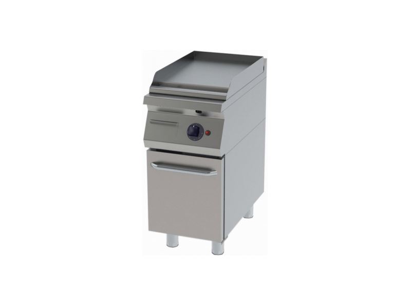 GRILL SMOOTH WITH CUPBOARD WITH GAS