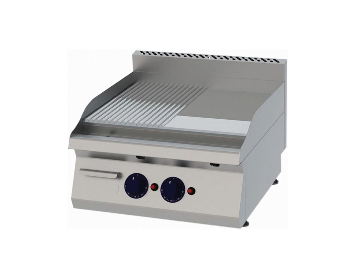 GRILL 1/2 RIBBED WITH GAS